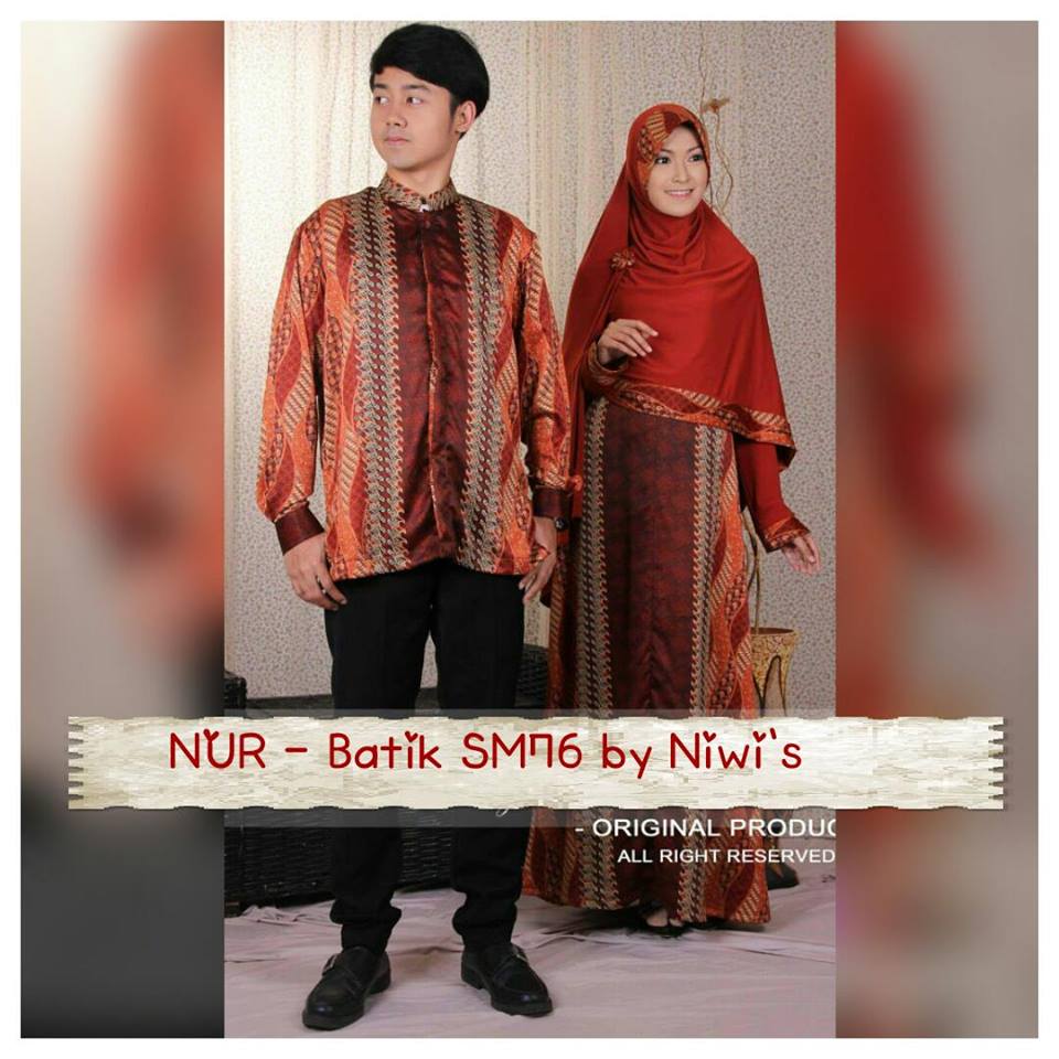 Couple Batik Syari GALERI AYESHA JUAL BAJU PESTA MODERN SYAR