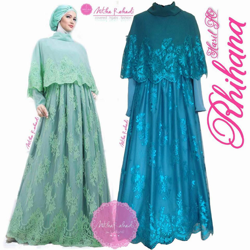 Baju Pesta Muslimah Rihana Dress Bisa Dicicil untuk Baju 