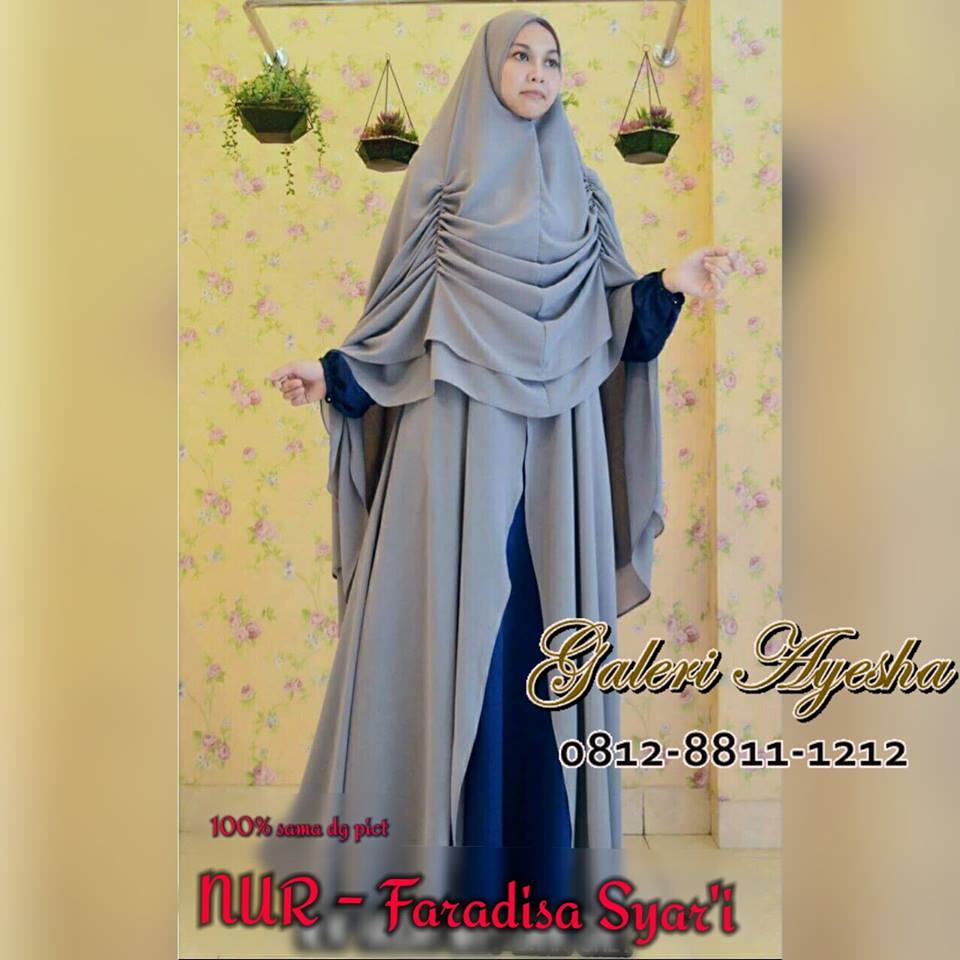 Baju Pesta Muslimah Faradisa Syari By Aidha Design Baju Butik